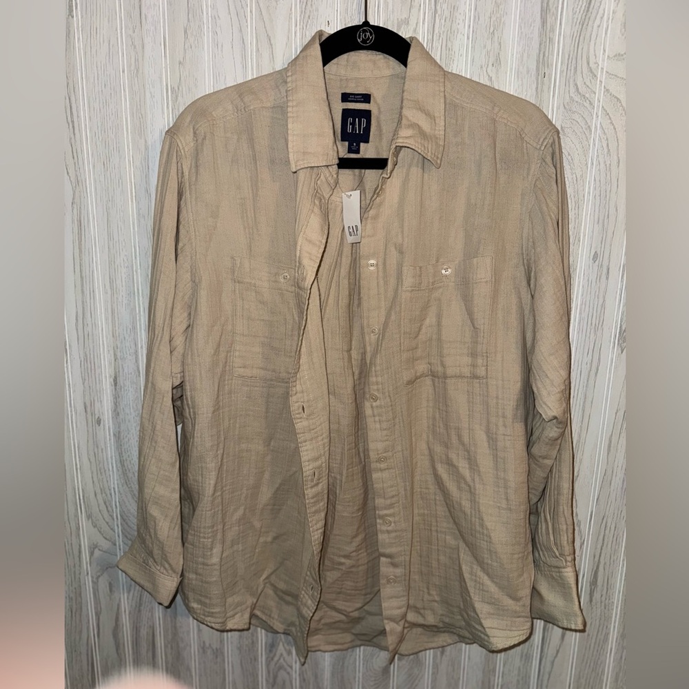 GAP Crinkle Gauze Big Shirt
